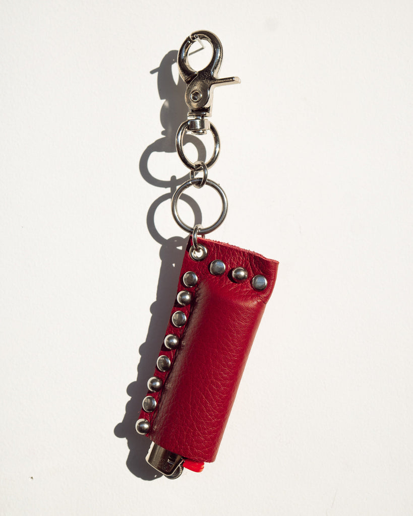 Scarlet red lighter charm