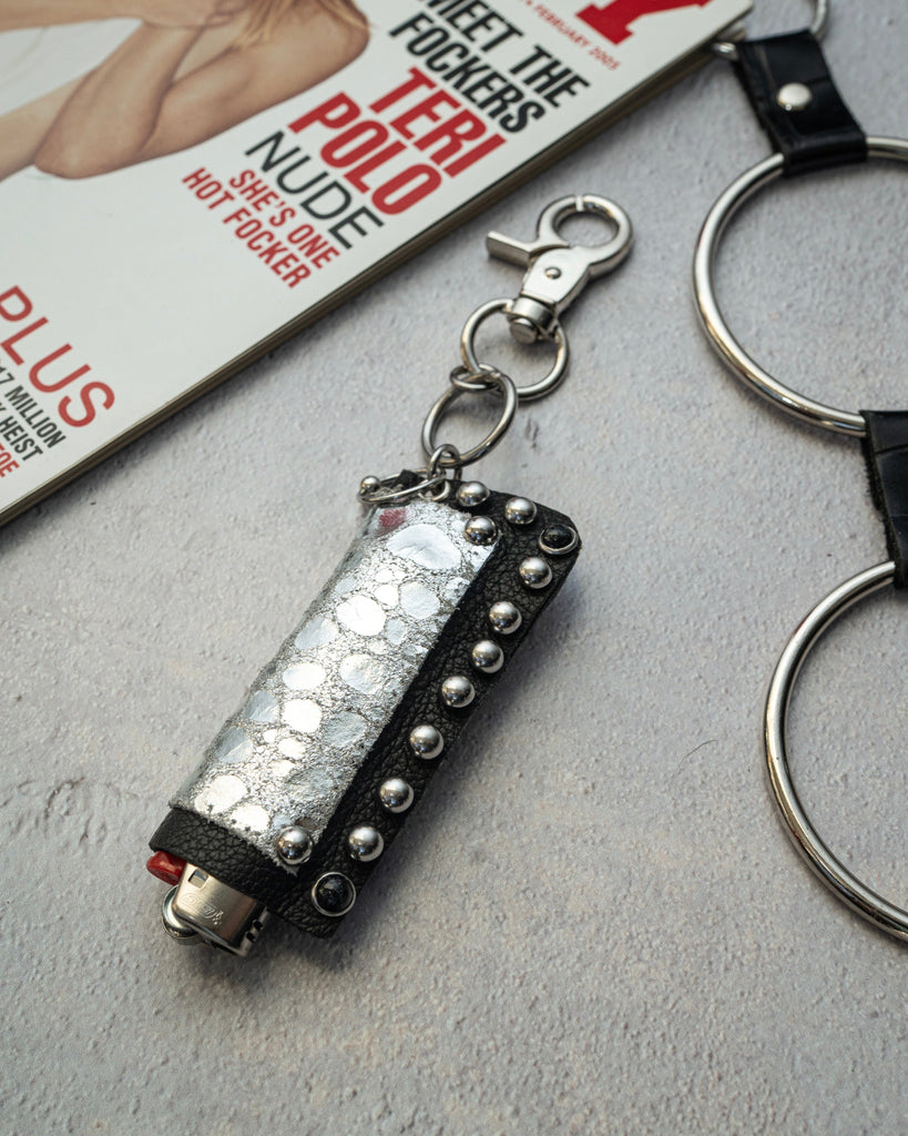 Metallic Noir lighter charm