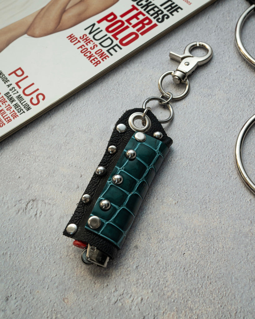 Jelly croc lighter charm