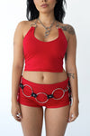 Untamed bamboo scarlet bamboo short