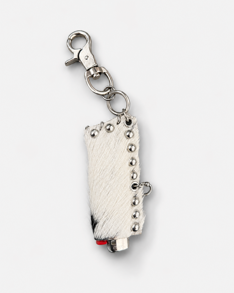 Albino cow lighter case