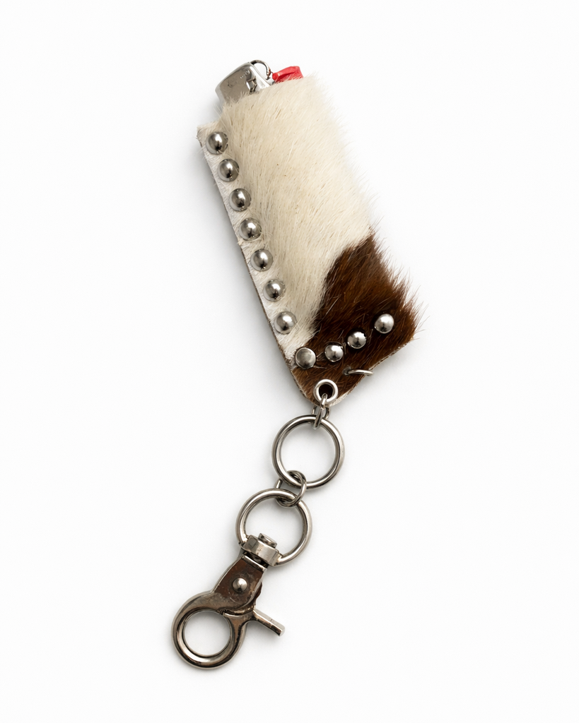 Brown cow lighter case
