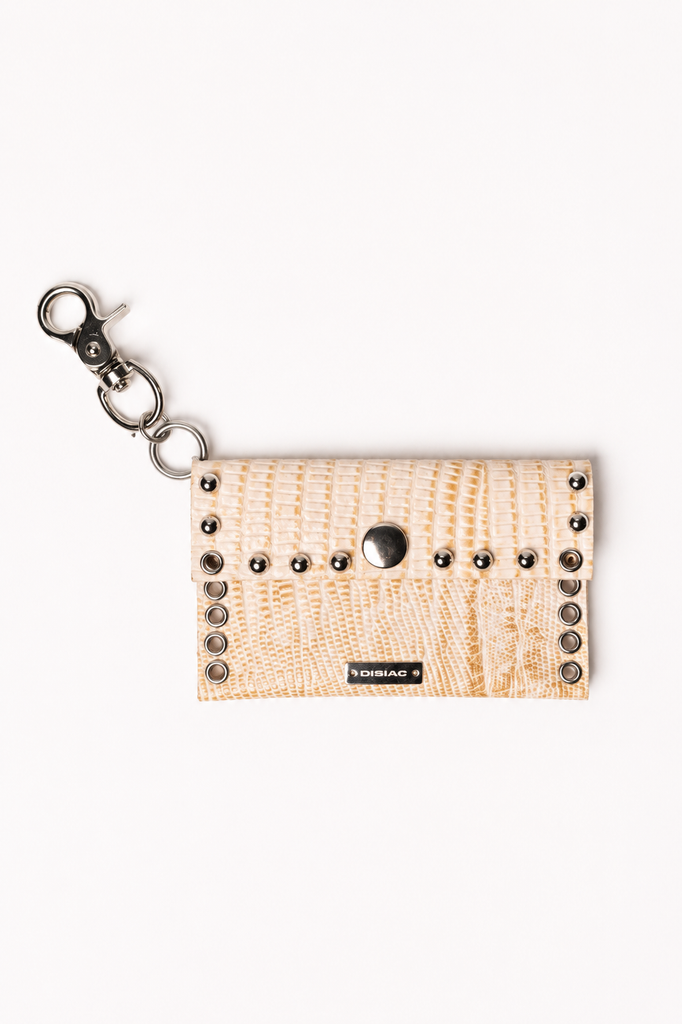 Strawberry Caramel Leather Card Holder