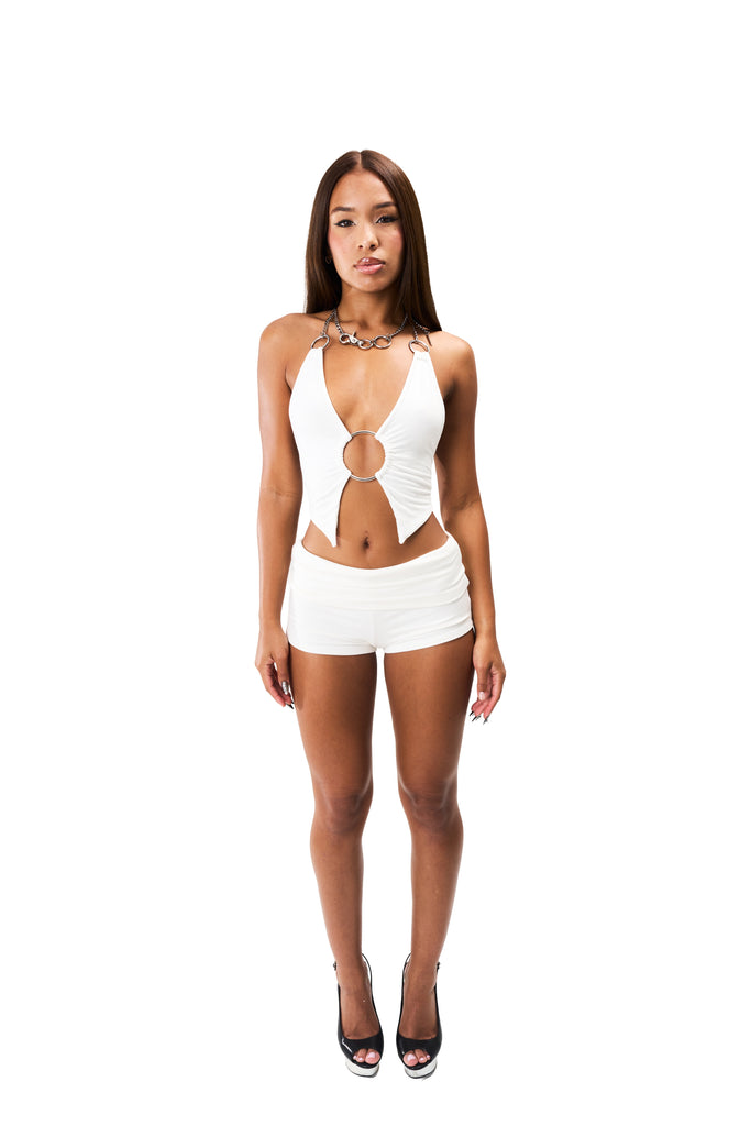 SAHARA Ivory Bamboo Top