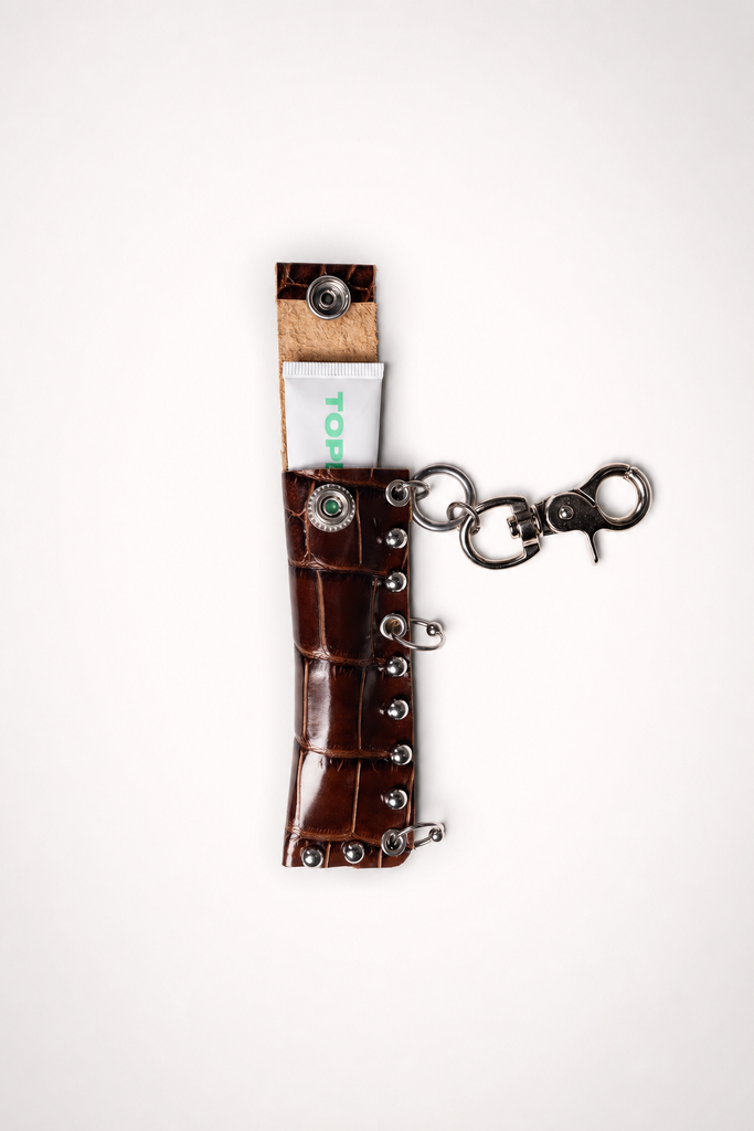 Chocolate Croc Lip Gloss Case