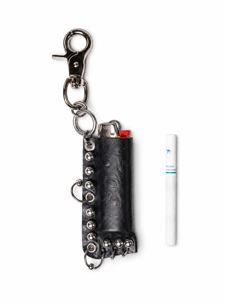 Black Pebble Lighter Case