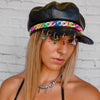 Rainbow Candy Fisherman Cap